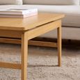 Essex Coffee Table - Square - Oak