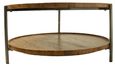 Evansville Mango Wood Round Coffee Table