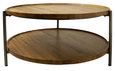 Evansville Mango Wood Round Coffee Table