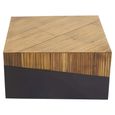 Gabor Coffee Table - Square - Natural Bamboo