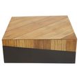 Gabor Coffee Table - Large - Square - Natural Bamboo