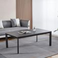 Glade Black Ceramic Coffee Table