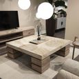Goya Coffee Table - Marble Top - Square - 120cm - Variation Available