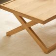 Haddon Coffee Table - 110cm - Natural Oak