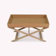 Hambledon Butlers Coffee Table Square Natural Oak