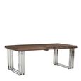 Hampstead Coffee Table - Acacia Wood and Metal