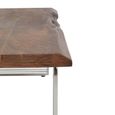 Hampstead Coffee Table - Acacia Wood and Metal