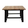 Hampstead Coffee Table - Pine Wood and Metal