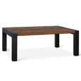 Harlech Coffee Table - Industrial Style - Solid Teak Wood