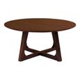 Hellerup Coffee Table - Round - Walnut