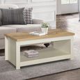 Highgate Coffee Table - 105cm - Cream Painted