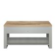 Highgate Coffee Table - 2 Drawer - Grey Painted