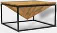 Industrial Mango Wood Diamond Coffee Table