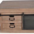 Irondale Coffee Table - Mango Wood - Square - Storage