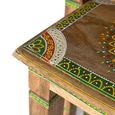 Itura Coffee Table - Mango Wood - Painted - Round - Set of 2