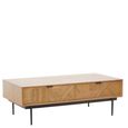 Jakara Coffee Table - 2 Drawer - Natural Wood