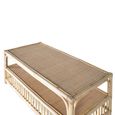 Jambiani Coffee Table - Natural Rattan - Round