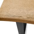 Jersey Coffee Table - Industrial Style - Oak