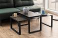 Katrine Coffee Table - Black Ceramic - Set of 2