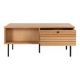 Kyoto Coffee Table - 2 Drawer - Oak