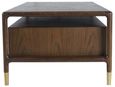 Lafe Walnut 2 Drawer Coffee Table