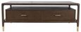 Lafe Walnut 2 Drawer Coffee Table