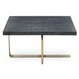 Lena Coffee Table - Square - Black - Oak