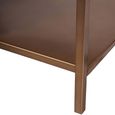 Brooks Coffee Table - Brushed Champagne