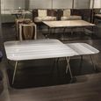 Livia Coffee Table - Square - Marble - Variation Available