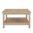 Madrid Jackson Hickory Oak Coffee Table