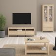 Madrid Jackson Hickory Oak Coffee Table