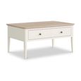 Marlow Coffee Table - 2 Drawer - White
