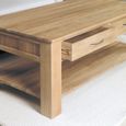 Mobel Oak Coffee Table - 4 Drawer