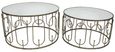 Estela Coffee Table - Antique Gold - Set of 2