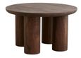 Helin Dark Brown Round Coffee Table