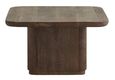Toke Dark Brown Square Coffee Table