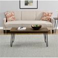 Obion Retro Coffee Table in Walnut - 5067396COMUK