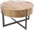 Old Empire Mango Wood Round Coffee Table