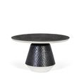 Palermo Grey Metal - Round Large Coffee Table