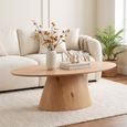 Palma Coffee Table - Oval - Oak