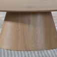 Palma Oak Oval Coffee Table