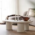 Palmera Coffee Table - Concrete