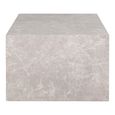 Prague Coffee Table - Beige Marble Effect