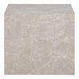 Prague Coffee Table - Set of 2 - Beige Marble Effect