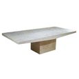 Roma Occasional Table - Boat Edge - Marble - Variation Available