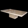 Roma Occasional Table - Chiseled Edge - Marble - Variation Available