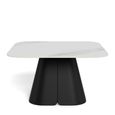 Salinas Coffee Table - Square - White Ceramic