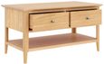 Selene Oak 2 Drawer Coffee Table