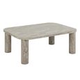Solano Coffee Table - Grey Marble Effect