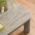 Solano Coffee Table - Grey Marble Effect